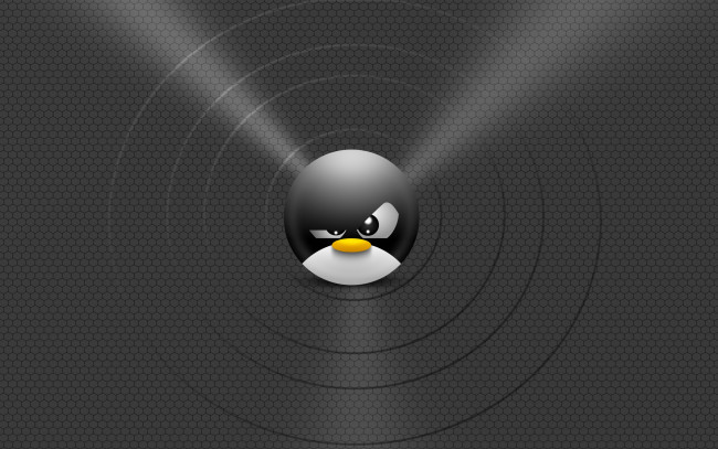 Обои картинки фото компьютеры, linux, фон, логотип