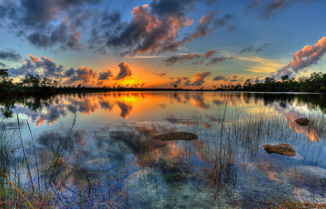 Обои картинки фото природа, восходы, закаты, рассвет