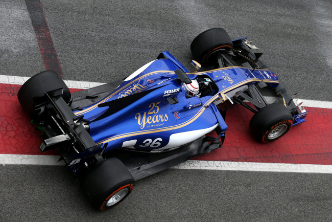 Обои картинки фото автомобили, formula 1, sauber