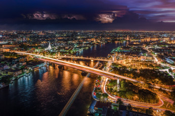 Картинка бангкок города бангкок+ таиланд простор