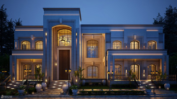 Картинка города -+здания +дома дизайн здание архитектура стиль yogesh night