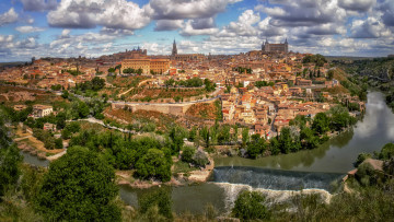 Картинка toledo города толедо+ испания простор