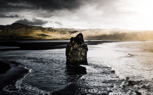 Обои картинки фото природа, побережье, риф, скала