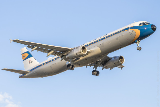 Обои картинки фото airbus a321-231, авиация, пассажирские самолёты, авиалайнер