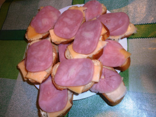 Картинка еда бутерброды +гамбургеры +канапе сыр колбаса хлеб