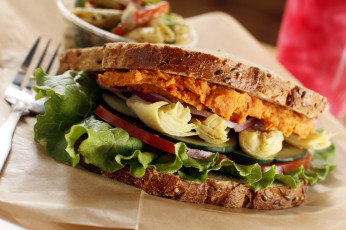 Картинка еда бутерброды +гамбургеры +канапе сэндвич