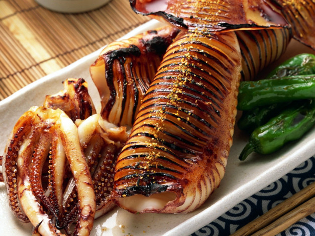 Обои картинки фото еда, рыбные блюда,  с морепродуктами, лобстер