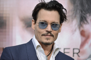 Картинка мужчины johnny+depp актер лицо очки