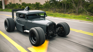Картинка автомобили hotrod dragster 1930 ford model a hot rod
