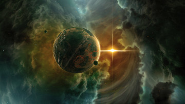 Картинка космос арт dragon eye booda6tem