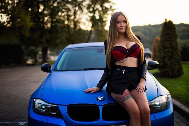 Обои картинки фото автомобили, -авто с девушками, софья, темникова, sofia, temnikova