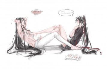 Картинка аниме mo+dao+zu+shi лань ванцзи вэй усянь книга зарядка