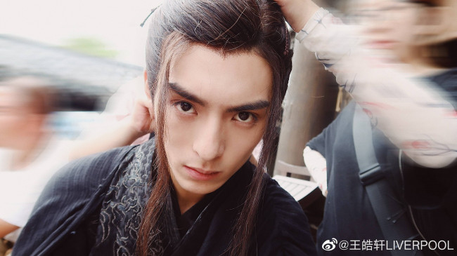 Обои картинки фото танец феникса, мужчины, wang hao xuan, ван, хаосюань, wang, hao, xuan