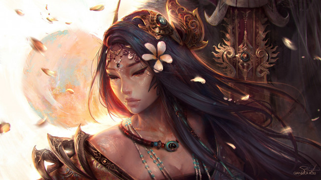 Обои картинки фото фэнтези, девушки, девушка