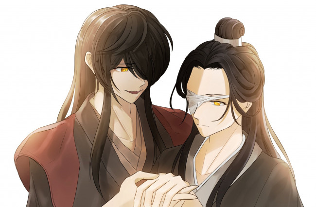 Обои картинки фото сюэ ян и сяо синчень, аниме, mo dao zu shi, the, untamed, неукротимый, повелитель, чэньцин, мосян, тунсю, mo, dao, zu, shi, магистр, дьявольского, культа