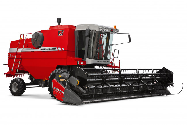 Обои картинки фото техника, комбайны, massey, ferguson