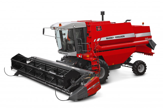 Обои картинки фото техника, комбайны, massey, ferguson