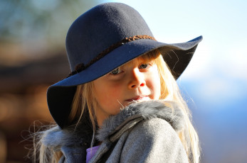 Картинка разное дети девочка шляпа лицо