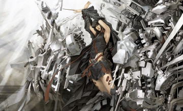 Картинка фэнтези девушки девушка плалочка механизм