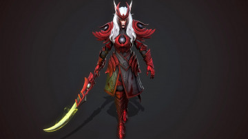 Картинка видео+игры world+of+warcraft персонаж оружие