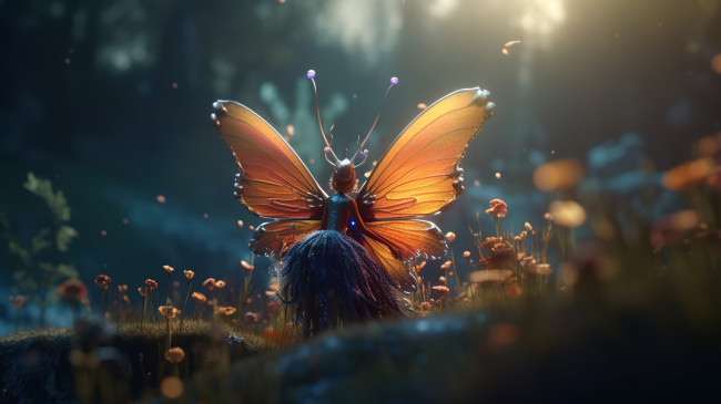 Обои картинки фото фэнтези, феи, фея