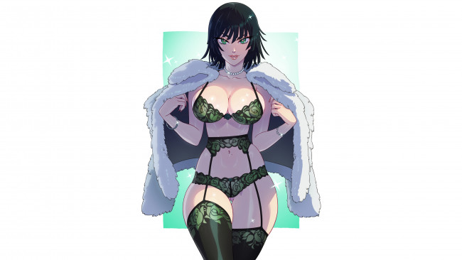 Обои картинки фото аниме, one punch man, fubuki, one, punch, man