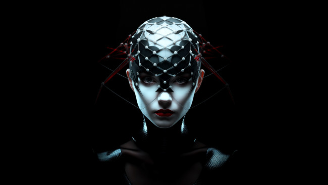 Обои картинки фото фэнтези, девушки, фантазия, маска