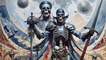 обоя фэнтези, нежить, нейросети, графика, нейроарт, ai, art, нейронные, сети, рисунки, нейро, искусство, нейрографика, graphics, neuroart, neural, networks, drawings, neuro, neurography