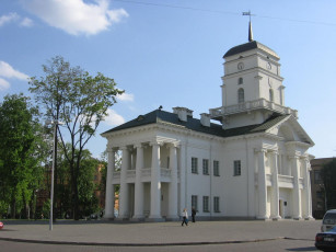 Картинка города здания дома