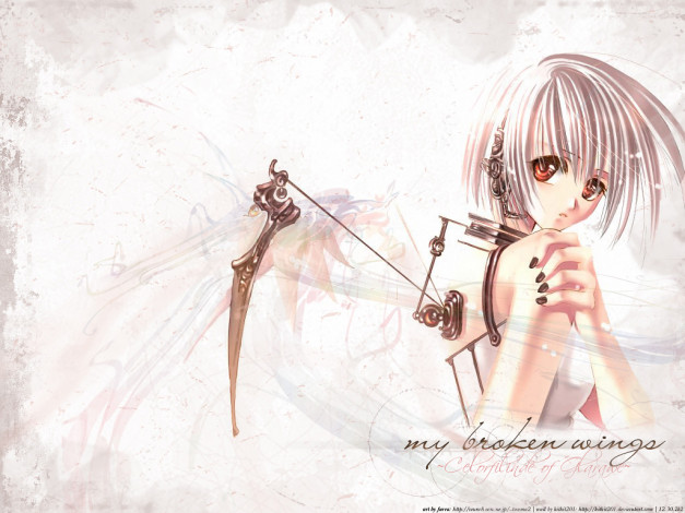 Обои картинки фото аниме, angels, demons