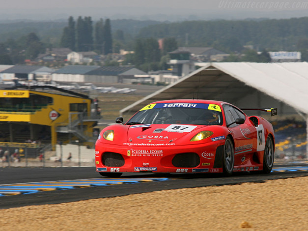 Обои картинки фото ferrari, f430, gtc, спорт, автоспорт