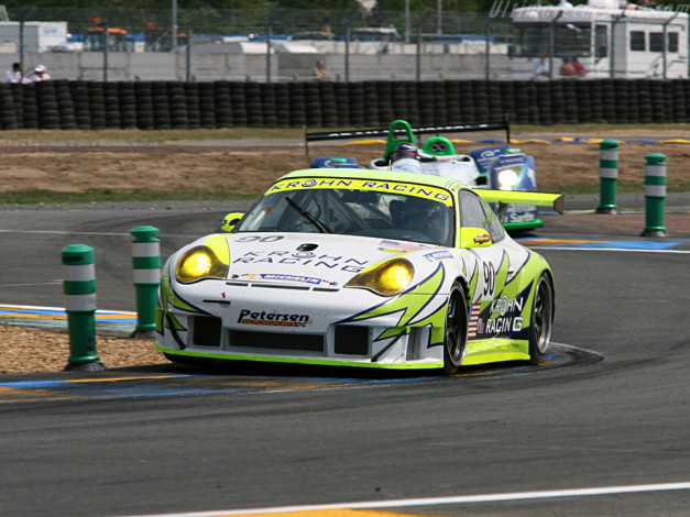 Обои картинки фото porsche, 996, gt3, спорт, автоспорт