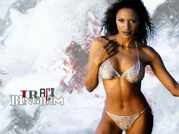 Обои картинки фото Traci Bingham, девушки