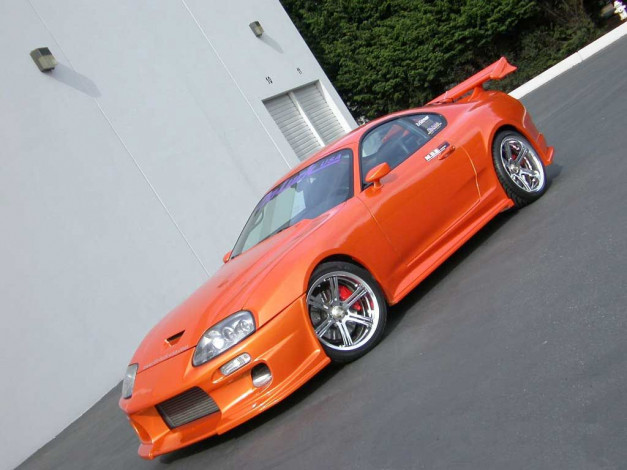 Обои картинки фото toyota, supra, автомобили