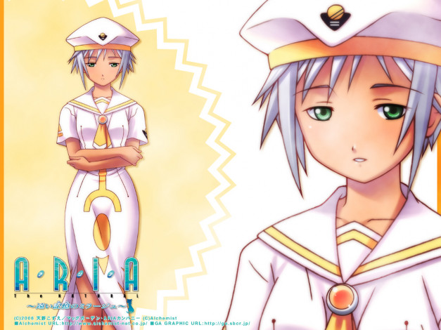 Обои картинки фото аниме, aria