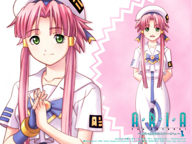 Обои картинки фото аниме, aria