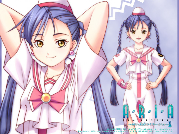 Обои картинки фото аниме, aria