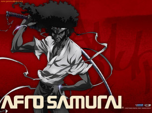 Картинка аниме afro samurai