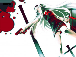 Картинка аниме weapon blood technology