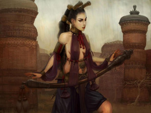 Картинка фэнтези девушки