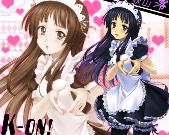 Обои картинки фото аниме, on