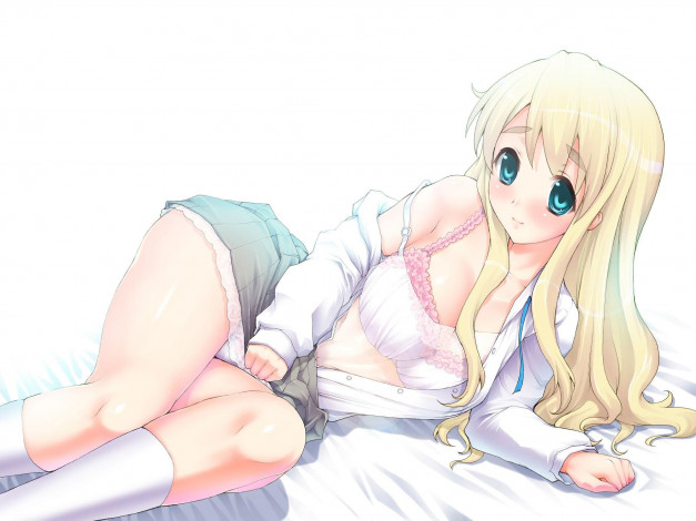 Обои картинки фото аниме, on