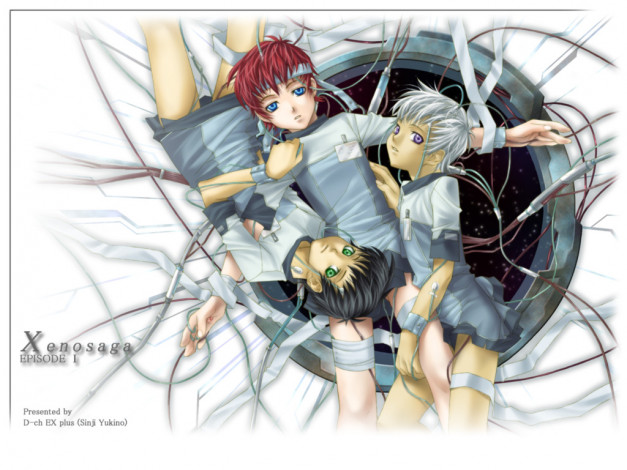 Обои картинки фото аниме, xenosaga