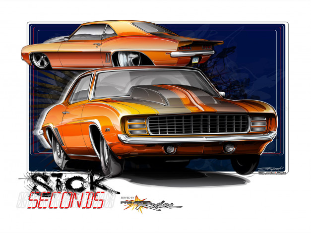 Обои картинки фото автомобили, векторная, графика