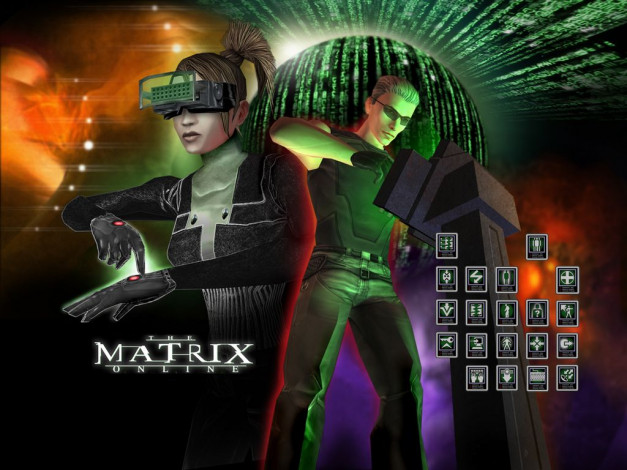 Обои картинки фото видео, игры, the, matrix, online
