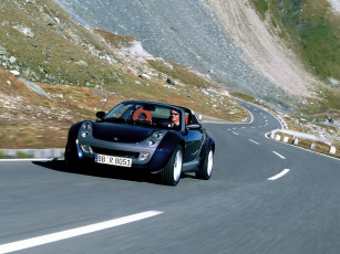 Картинка smart roadster автомобили