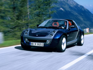 Картинка smart roadster автомобили