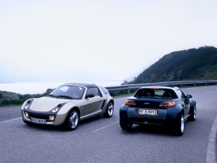 Картинка smart roadster автомобили