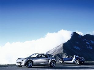 Картинка smart roadster автомобили