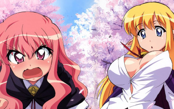 Картинка аниме zero no tsukaima